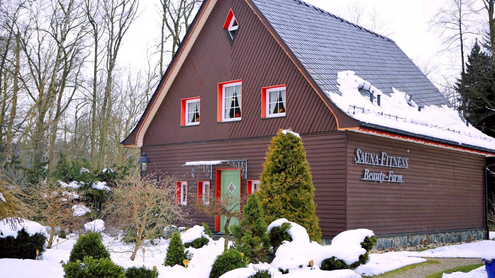 Das Jagdhaus Waldidyll Erzgebirge Hartenstein  Extérieur photo